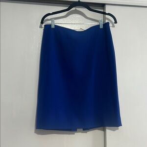 Tahari Blue A-Line Knee-Length Skirt for Cocktail